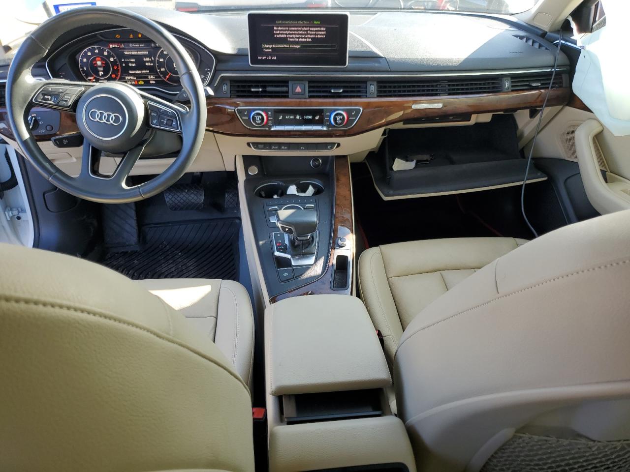 2018 Audi A4 VIN WAUENAF48JN000708 Copart auction photo, side damage thumbnail 8