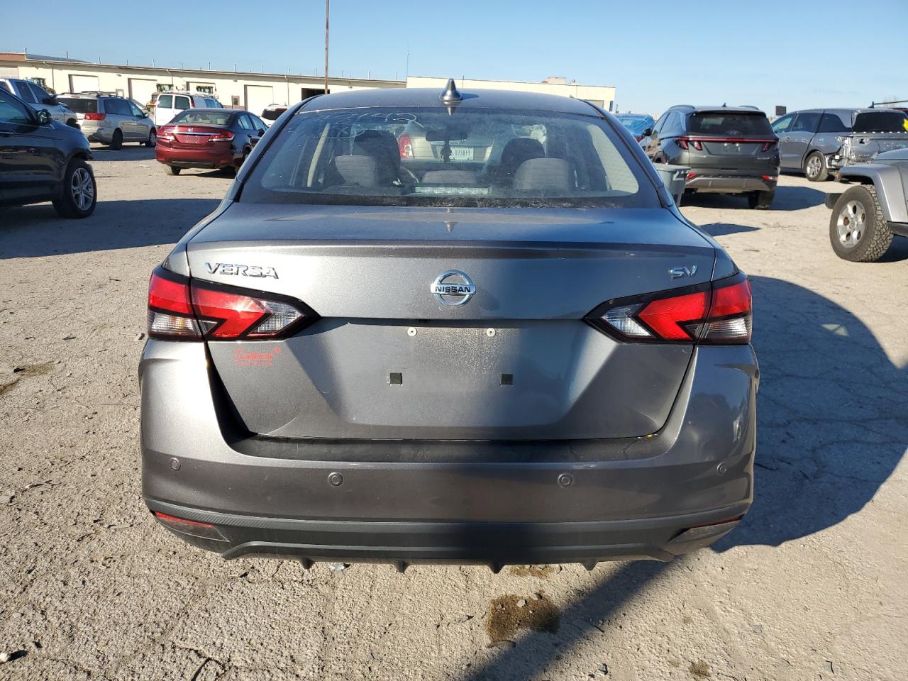 2021 Nissan Versa VIN 3N1CN8EVXML848142 Copart auction photo, front end / minor dent/scratches damage thumbnail 6
