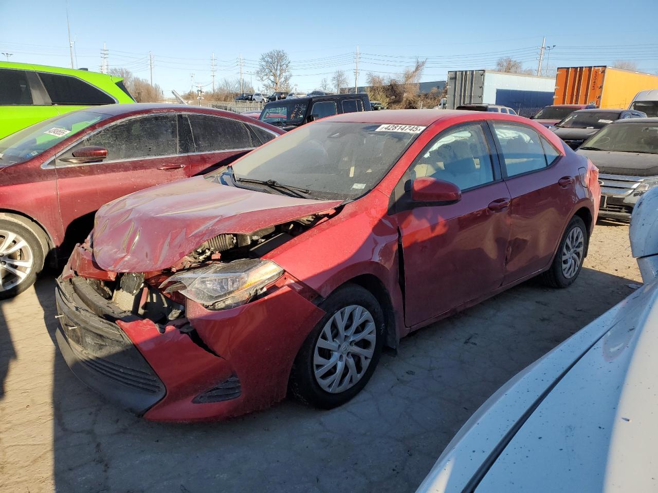 2017 Toyota Corolla VIN 2T1BURHE5HC950597