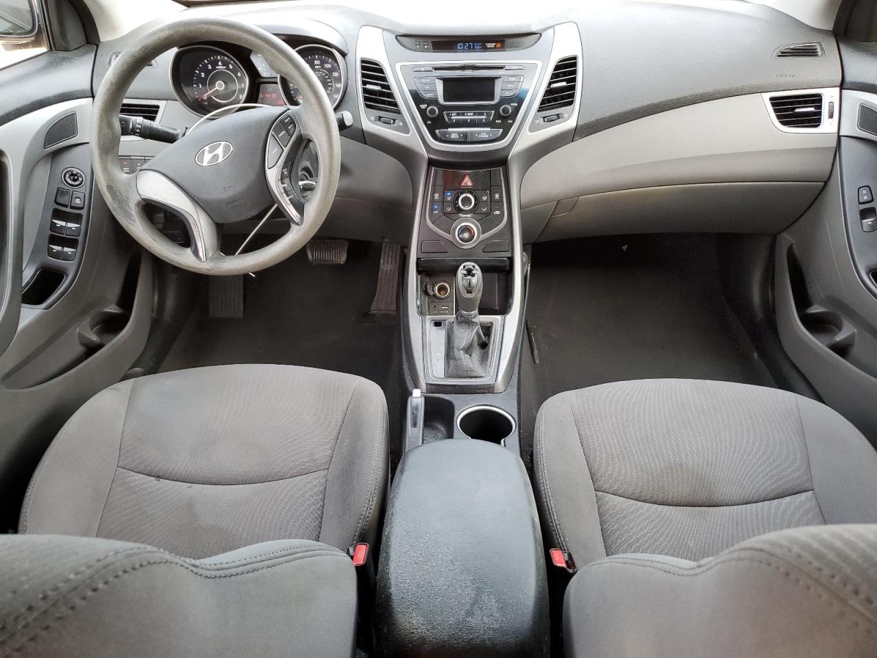 2014 Hyundai Elantra VIN 5NPDH4AE8EH486045 Copart auction photo, front end damage thumbnail 8