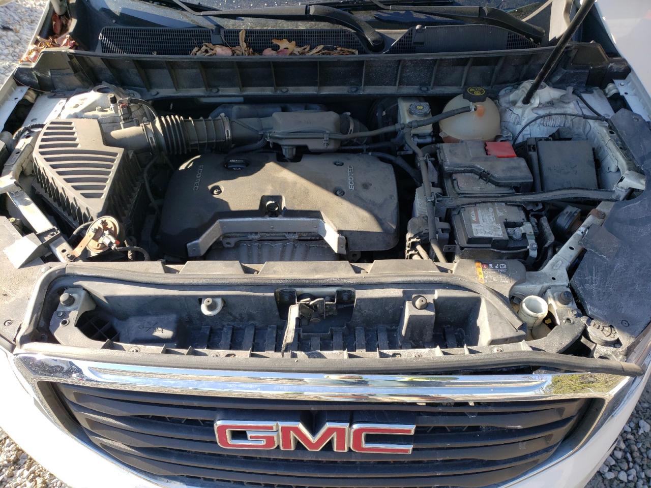 2017 GMC Acadia VIN 1GKKNKLA3HZ204930 Copart auction photo, front end / undercarriage damage thumbnail 13