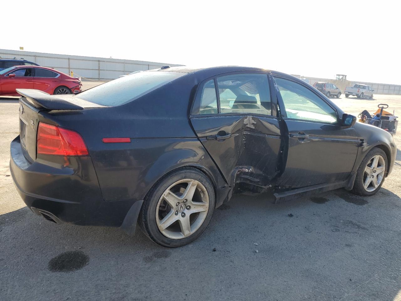 2006 Acura TL VIN 19UUA66276A066477 Copart auction photo, side / rear end damage thumbnail 3