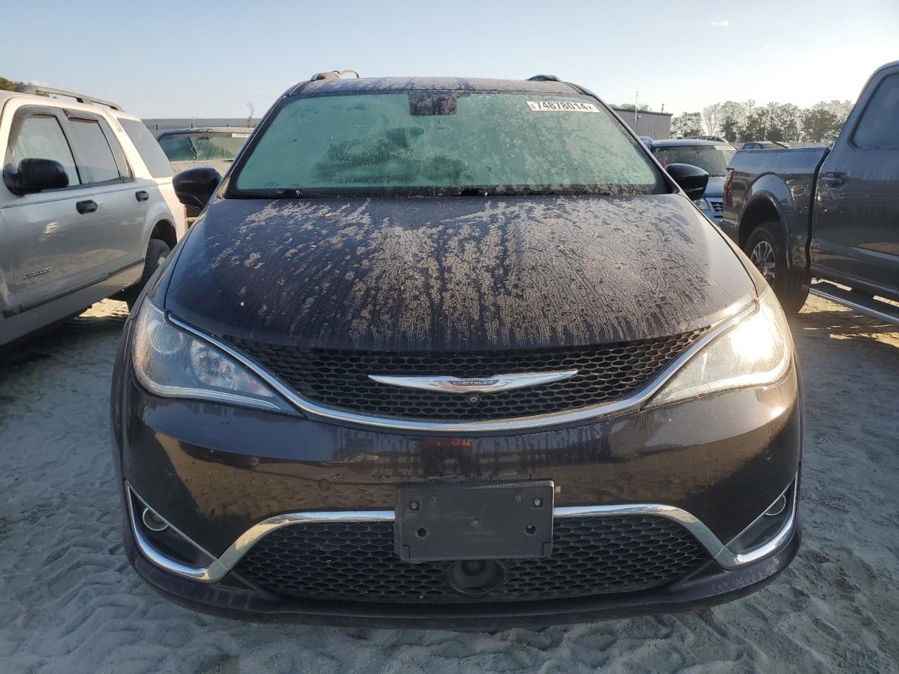 2017 Chrysler Pacifica VIN 2C4RC1EG0HR525099 Copart auction photo, top/roof damage thumbnail 5