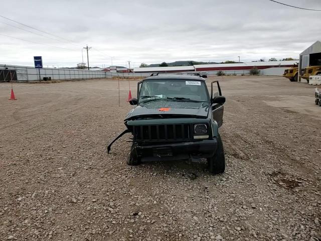 2001 Jeep Grand Cherokee VIN 1J4FF48S81L547680 Copart auction photo, side / front end damage thumbnail 11