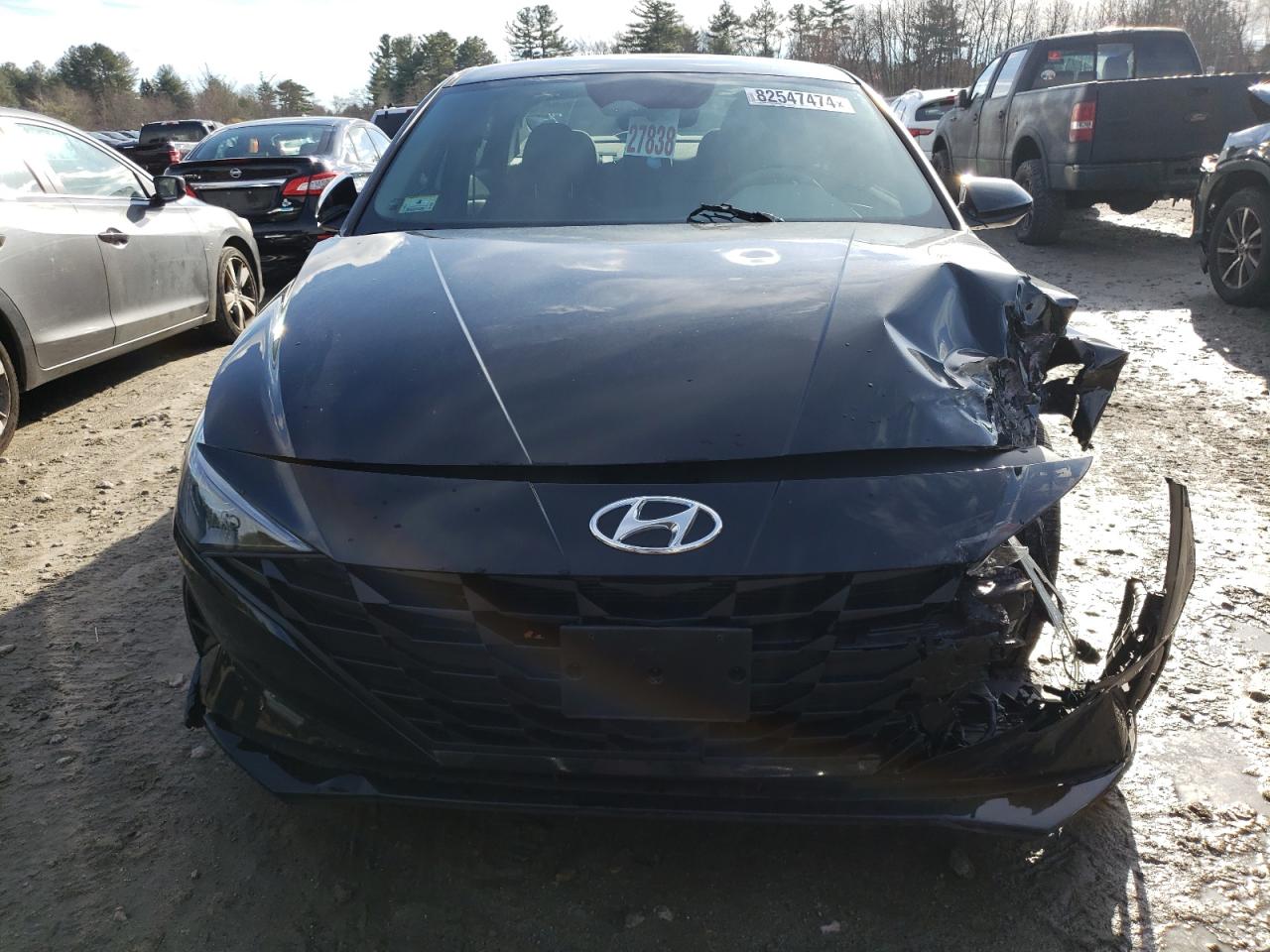 2023 Hyundai Elantra VIN KMHLM4AG7PU514219 Copart auction photo, front end / minor dent/scratches damage thumbnail 5