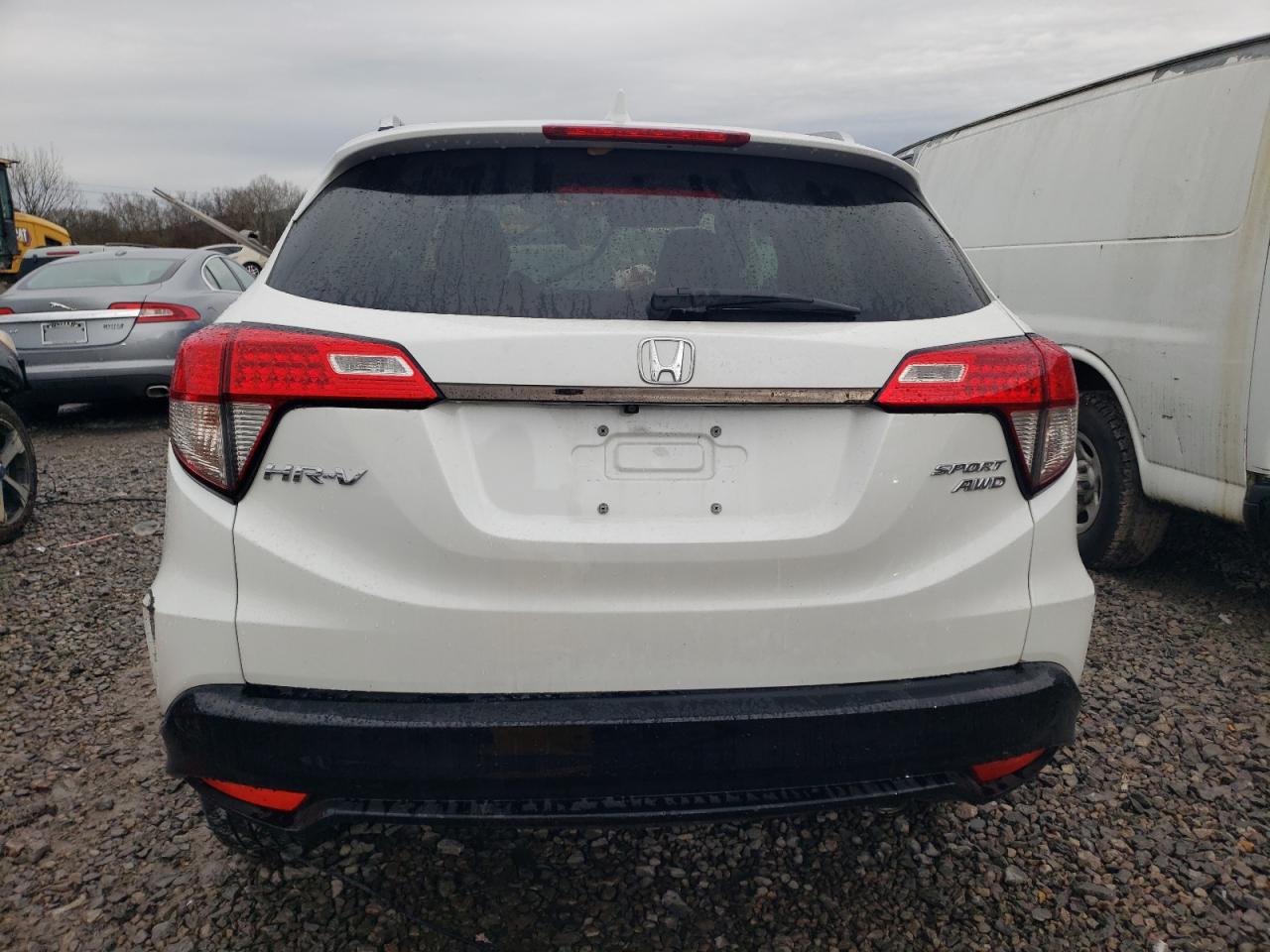2022 Honda HR-V VIN 3CZRU6H19NM732945 Copart auction photo, front end / rear end damage thumbnail 6