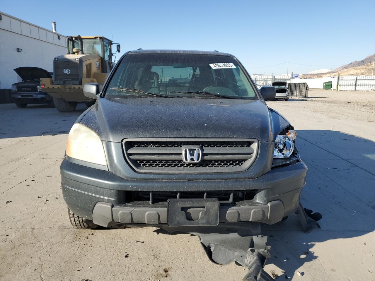 2004 Honda Pilot VIN 2HKYF18684H546733 Copart auction photo, front end damage thumbnail 5