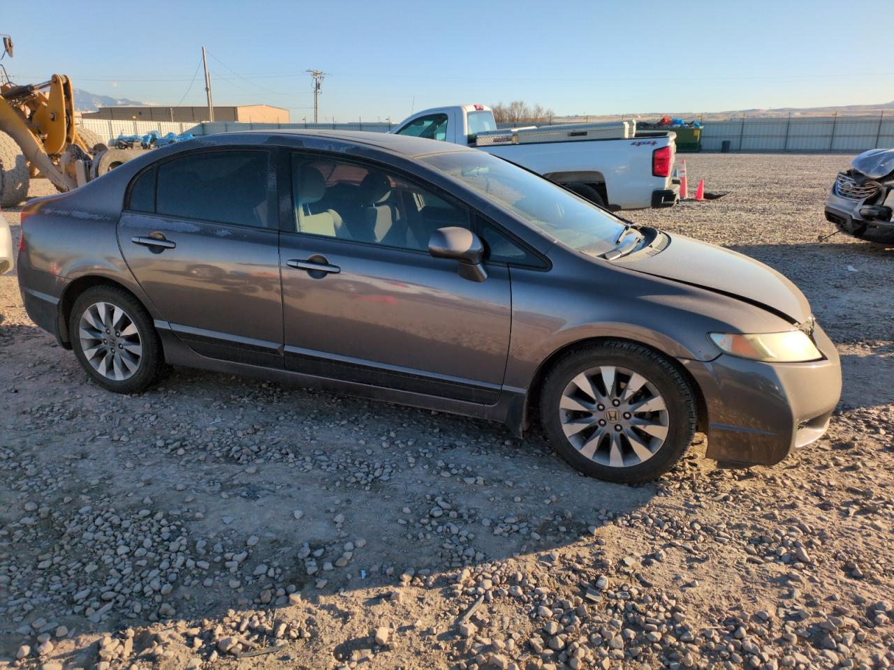 2010 Honda Civic VIN 2HGFA1F86AH502519 Copart auction photo, front end damage thumbnail 4