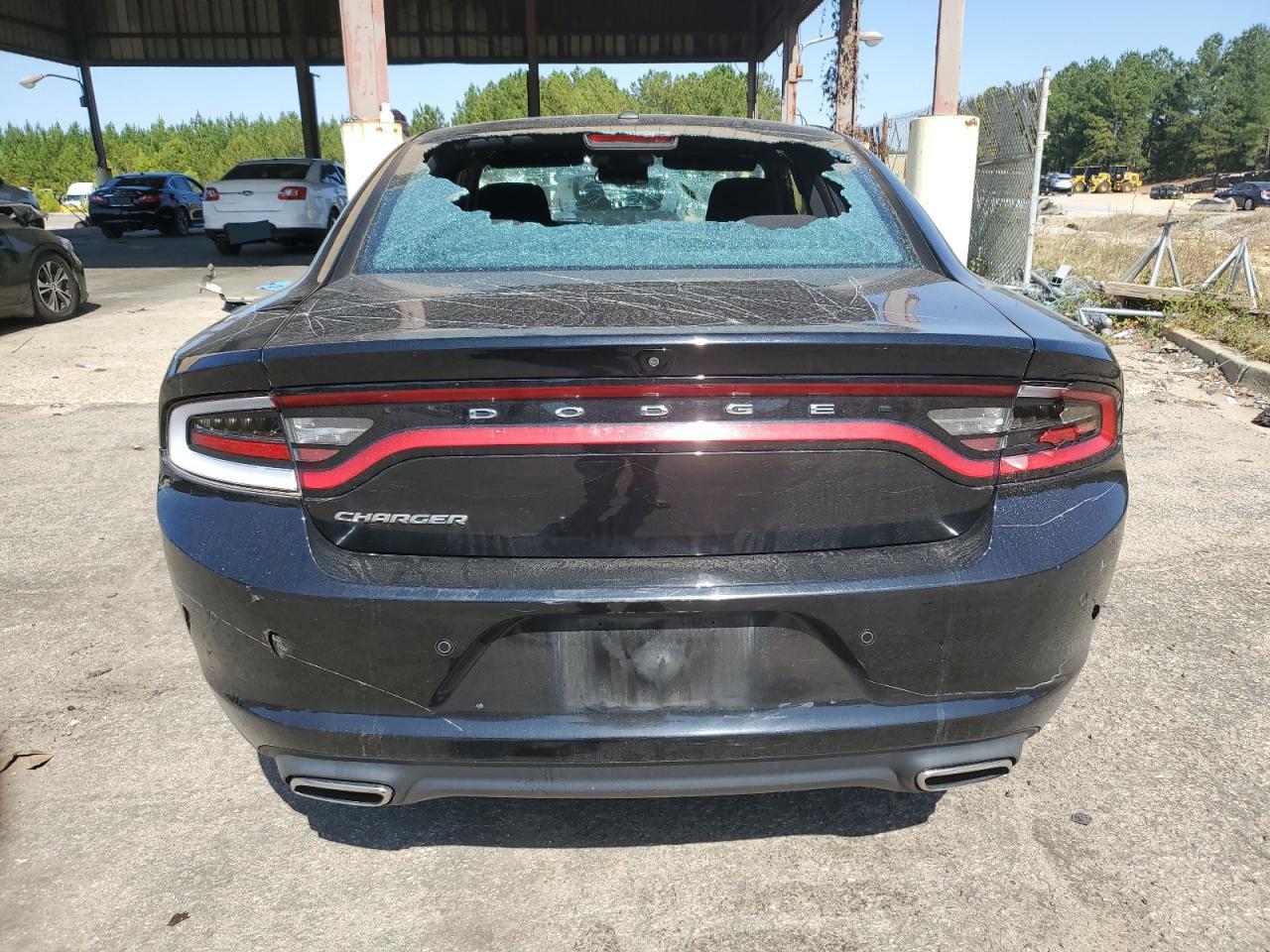 2020 Dodge Charger VIN 2C3CDXBG4LH195884 Copart auction photo, all over damage thumbnail 6