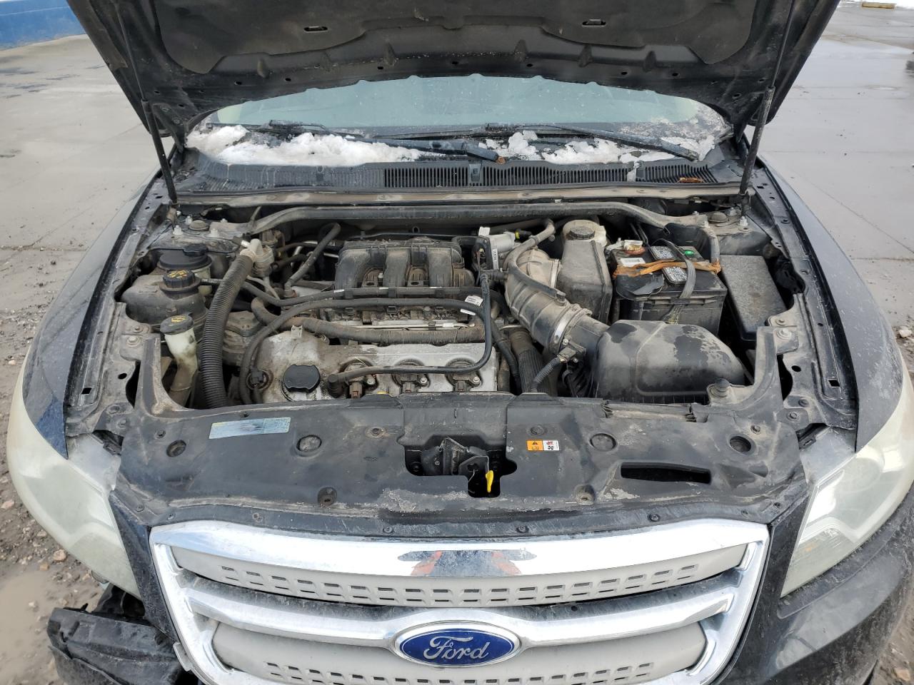 2011 Ford Taurus VIN 1FAHP2FW1BG158529 Copart auction photo, front end / rear end damage thumbnail 11
