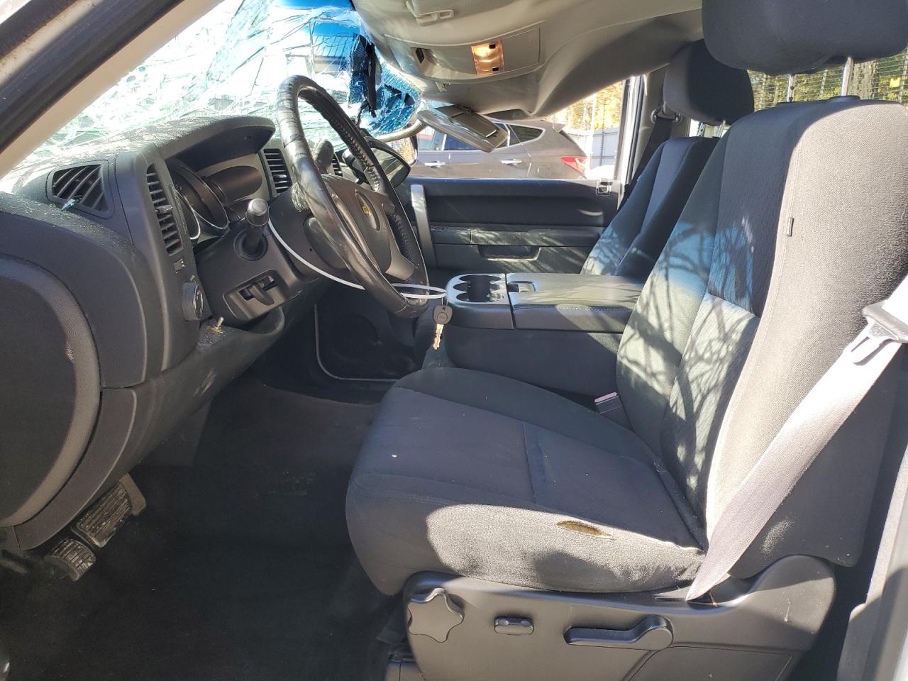 2011 Chevrolet Silverado VIN 3GCPKSE39BG338325 Copart auction photo, top/roof / front end damage thumbnail 7