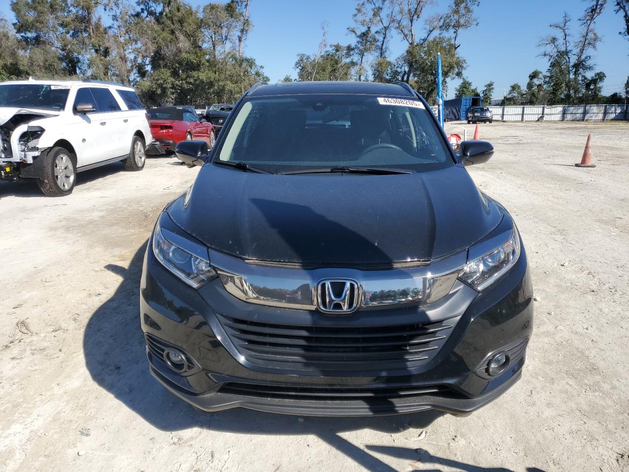 2019 Honda HR-V VIN 3CZRU5H58KM717958 Copart auction photo, rear end / side damage thumbnail 5