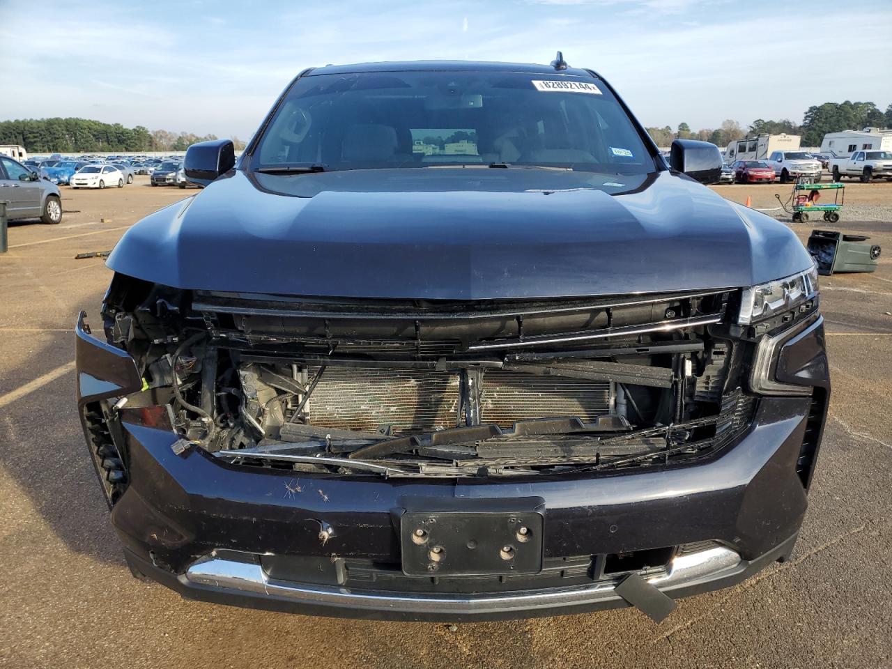 2022 Chevrolet Tahoe VIN 1GNSCNKD3NR365179 Copart auction photo, front end damage thumbnail 5