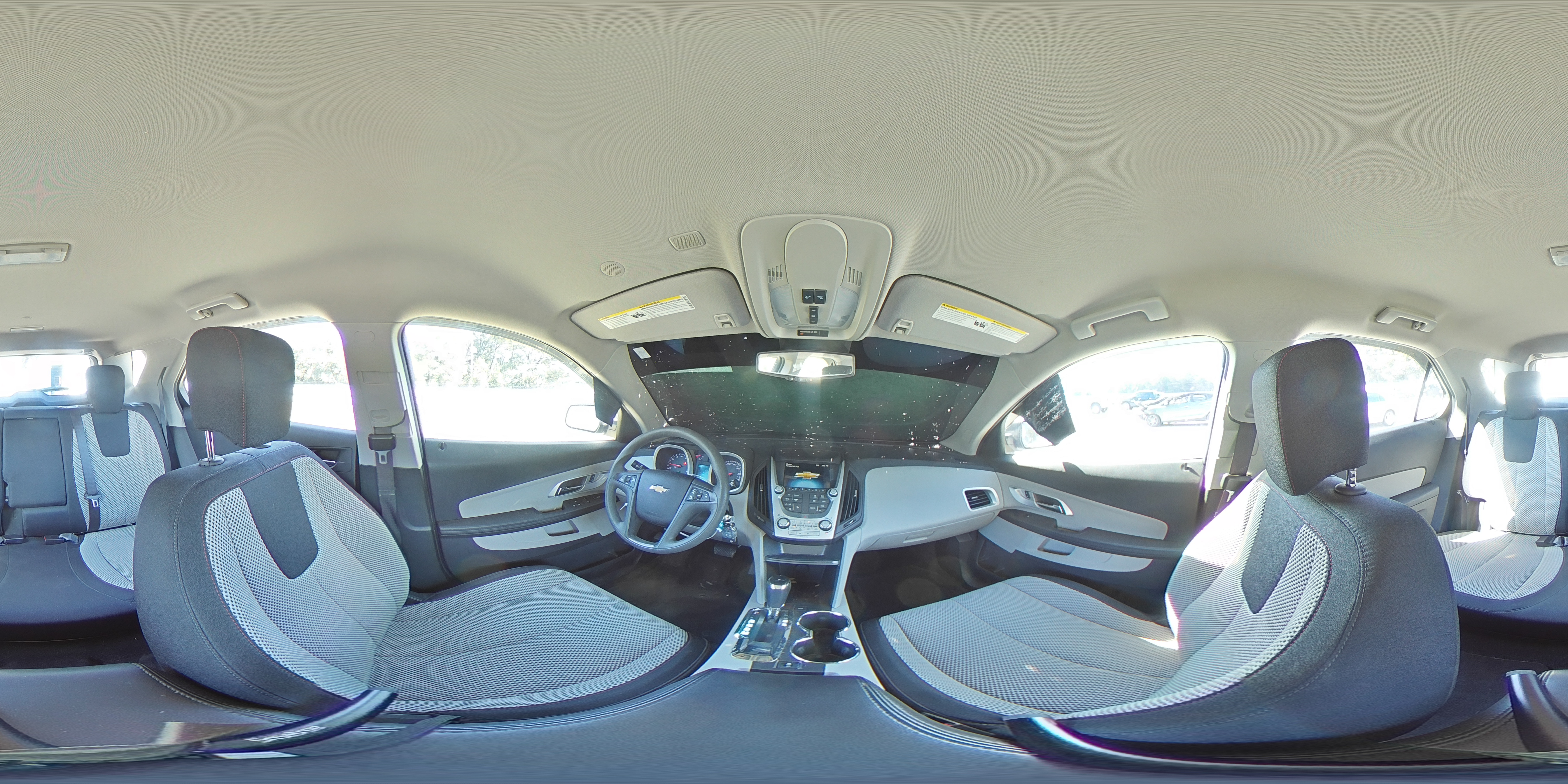 2017 Chevrolet Equinox VIN 2GNALBEK6H1555012 Copart auction photo, front end / side damage thumbnail 15