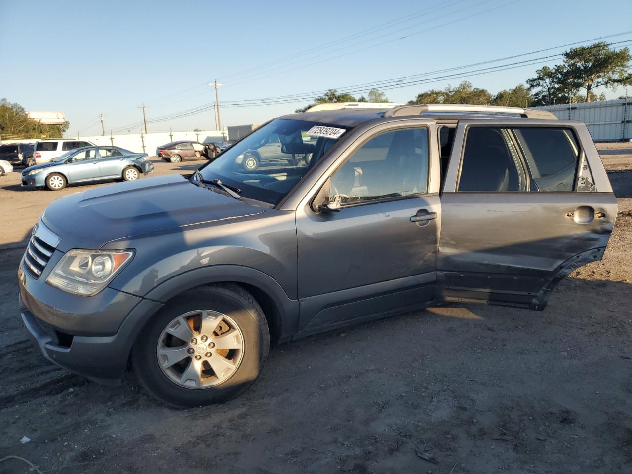 2009 KIA Mohave (borrego) VIN KNDJJ741395015136