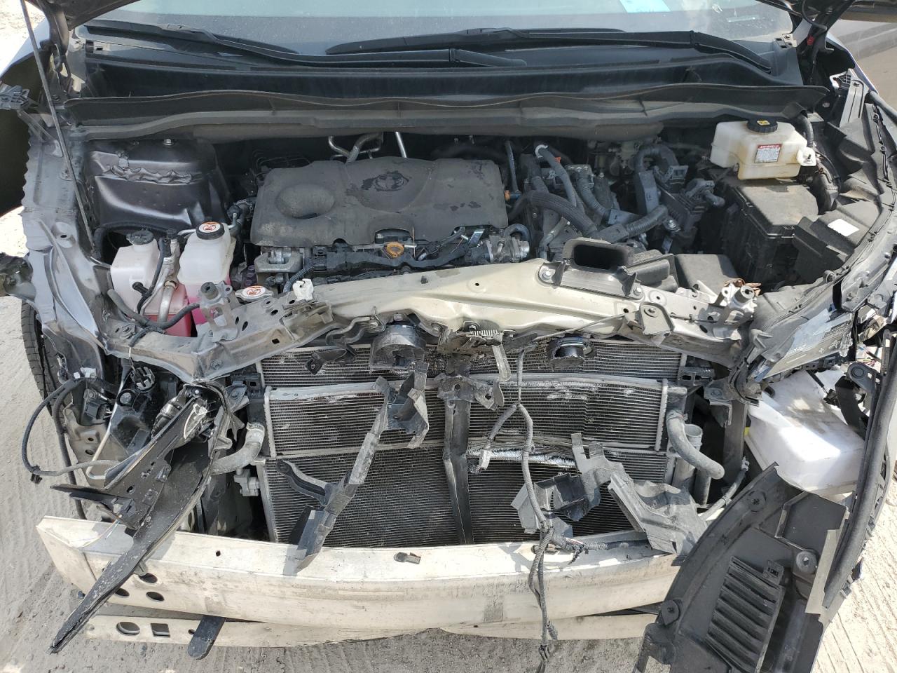 2022 Toyota Sienna VIN 5TDKRKEC7NS117270 Copart auction photo, front end / rear end damage thumbnail 13