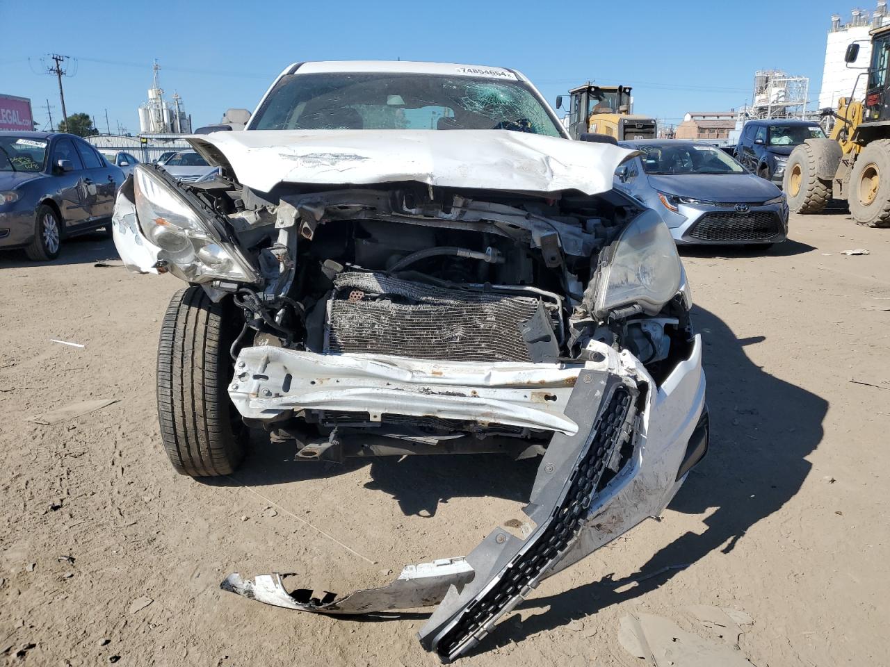 2013 Chevrolet Equinox VIN 1GNALBEK8DZ128626 Copart auction photo, front end damage thumbnail 5