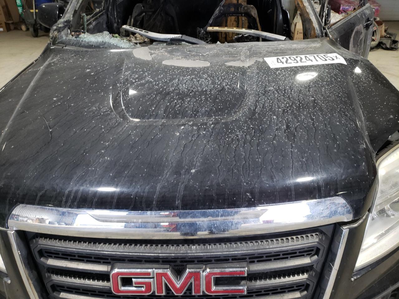 2017 GMC Terrain VIN 2GKFLSEK6H6317831 Copart auction photo, burn / burn - interior damage thumbnail 13