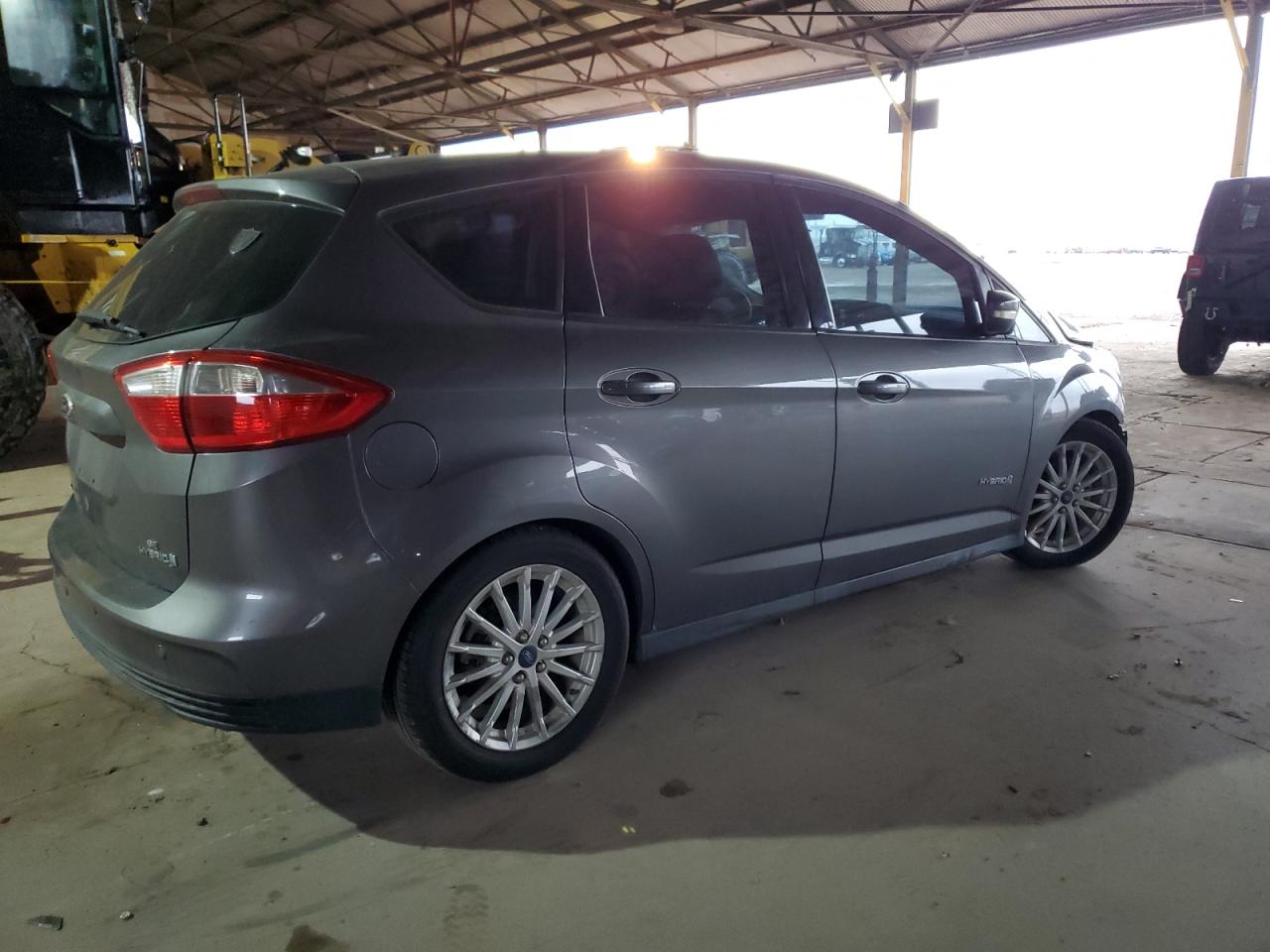 2013 Ford C-MAX VIN 1FADP5AU6DL505529 Copart auction photo, front end / side damage thumbnail 3
