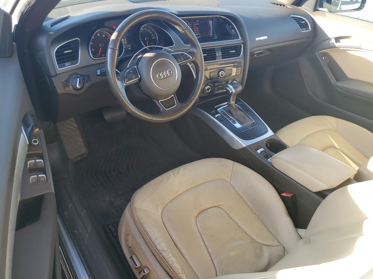 2013 Audi A5 VIN WAUAFAFH7DN000217 Copart auction photo, vandalism / all over damage thumbnail 8