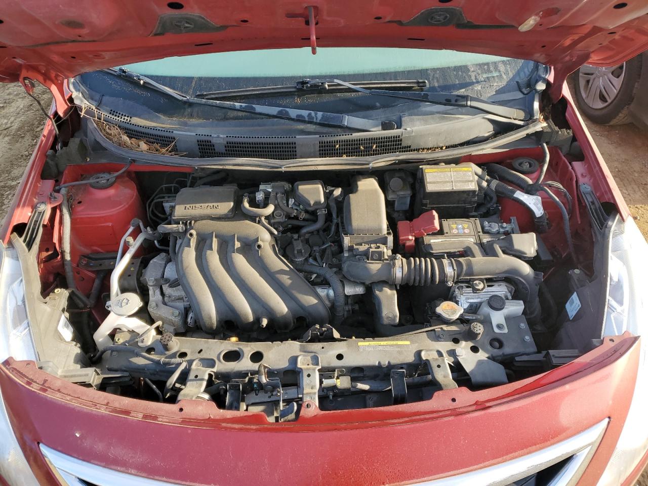 2017 Nissan Versa VIN 3N1CN7APXHK435523 Copart auction photo, rear end damage thumbnail 12