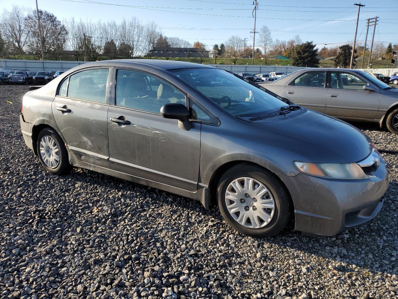 2009 Honda Civic VIN 2HGFA15309H505563 Copart auction photo, rear end / side damage thumbnail 4