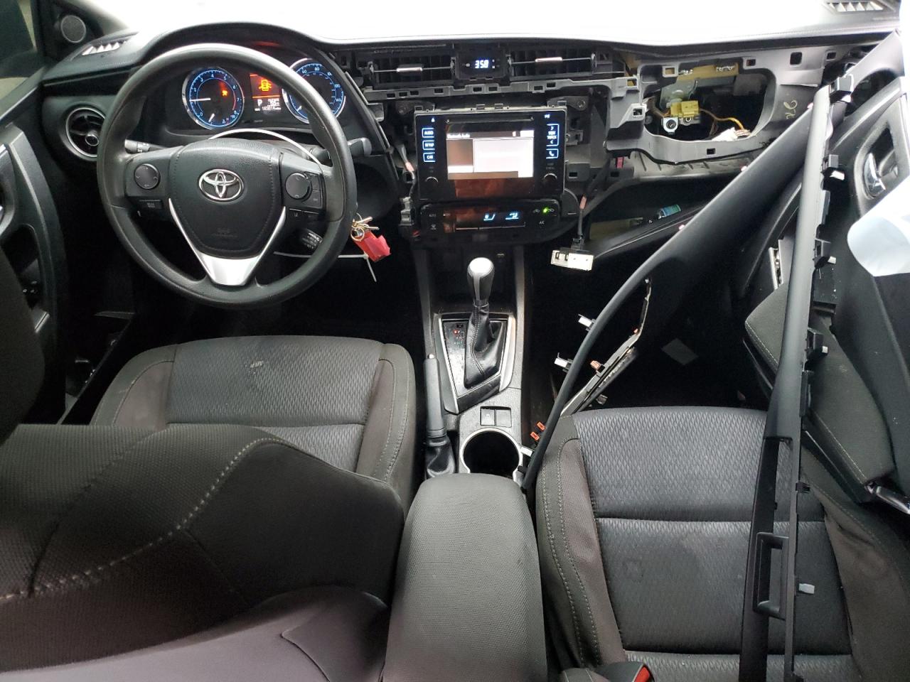 2017 Toyota Corolla VIN 5YFBURHEXHP644995 Copart auction photo, all over damage thumbnail 8