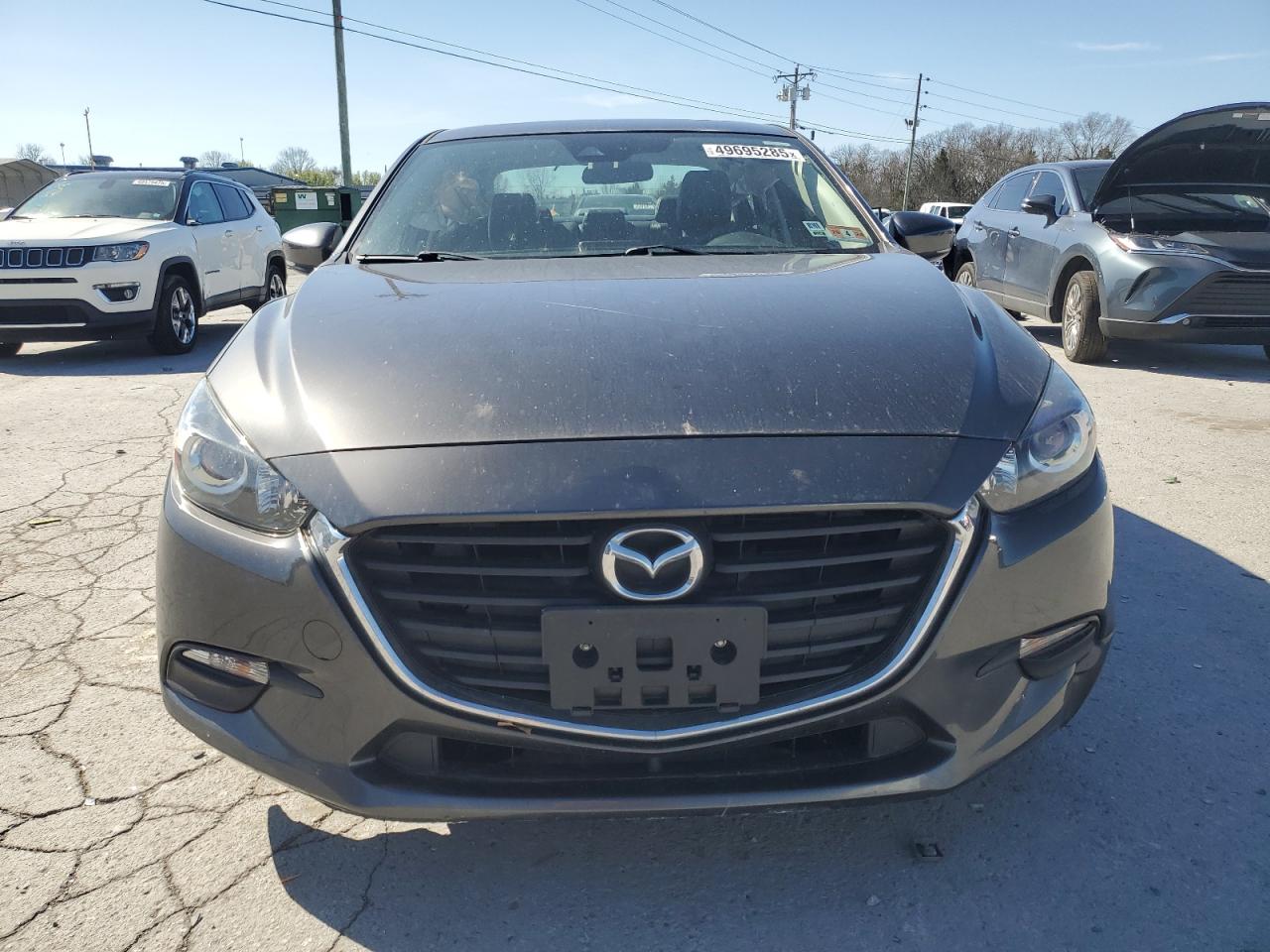 2017 Mazda 3 VIN JM1BN1V72H1141860 Copart auction photo, side damage thumbnail 5