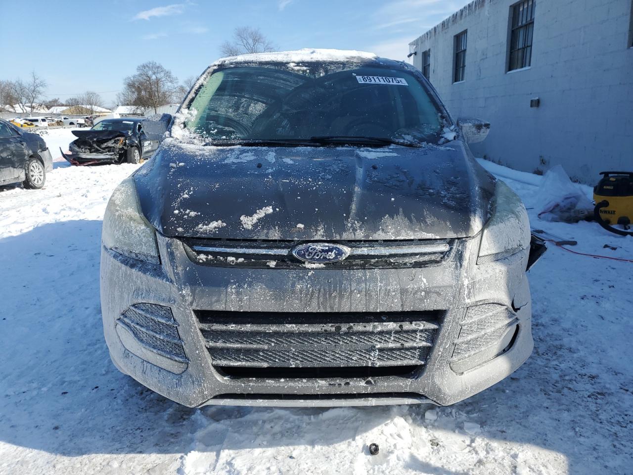 2013 Ford Escape VIN 1FMCU0GX0DUD14925 Copart auction photo, side / front end damage thumbnail 5