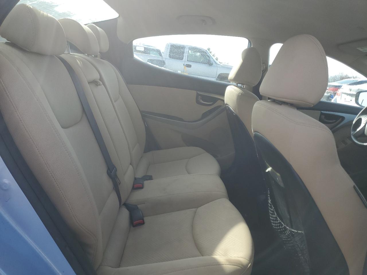 2013 Hyundai Elantra VIN KMHDH4AE0DU497069 Copart auction photo, front end damage thumbnail 10