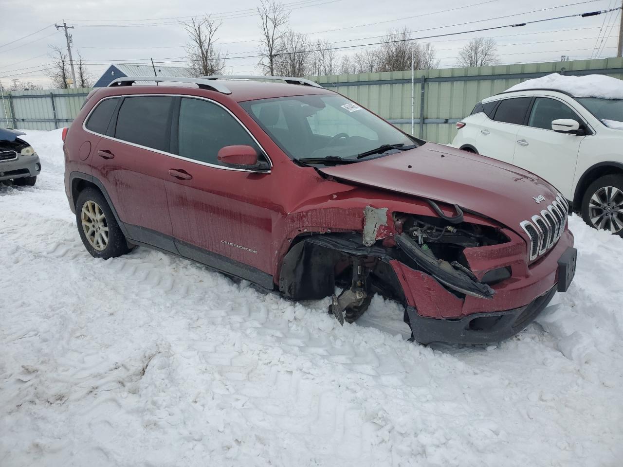2016 Jeep Grand Cherokee VIN 1C4PJMCB4GW232317 Copart auction photo, front end damage thumbnail 4
