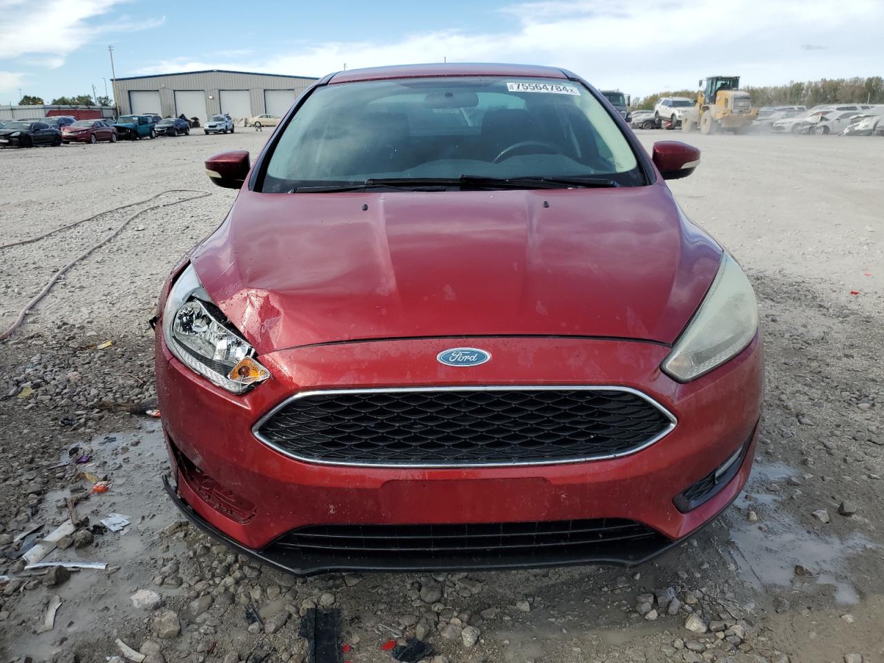 2015 Ford Focus VIN 1FADP3F27FL247116 Copart auction photo, front end damage thumbnail 5