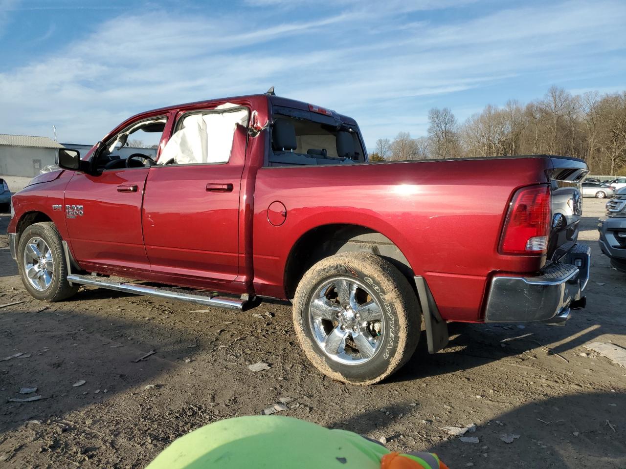 2019 RAM 1500 VIN 1C6RR7LT1KS635805 Copart auction photo, all over damage thumbnail 2