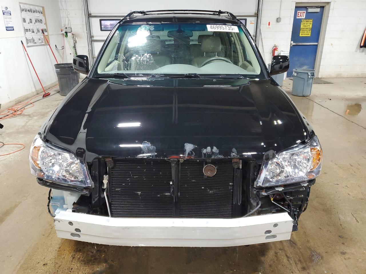 2005 Toyota Highlander VIN JTEEP21A750084714 Copart auction photo, front end / rear end damage thumbnail 5
