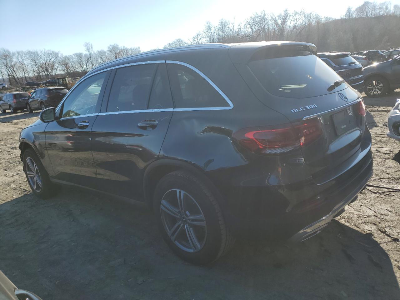 2021 Mercedes-Benz GLC VIN W1N0G8EB4MF975049 Copart auction photo, front end / minor dent/scratches damage thumbnail 2