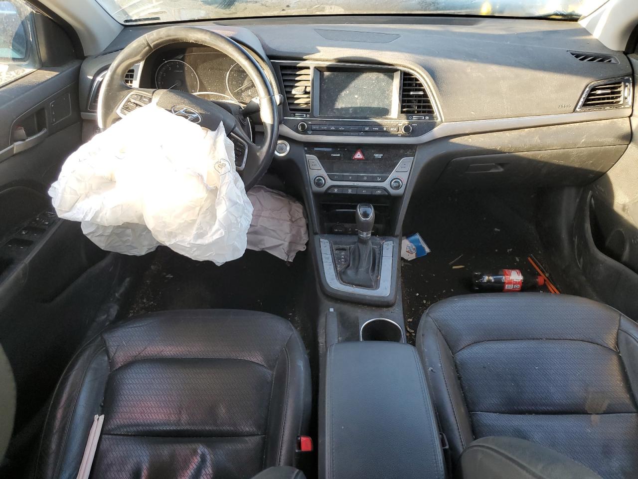 2017 Hyundai Elantra VIN 5NPD84LF5HH122000 Copart auction photo, front end damage thumbnail 8