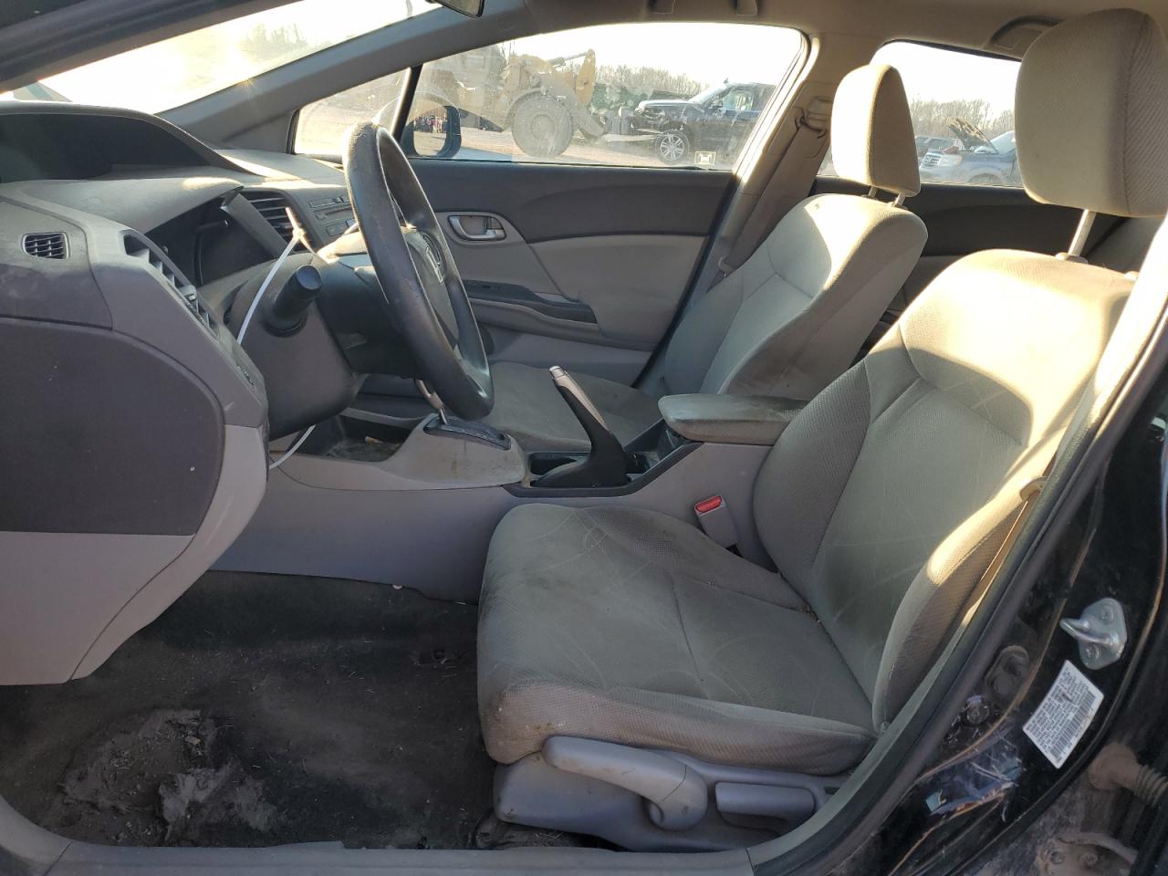 2012 Honda Civic VIN 19XFB2F53CE003229 Copart auction photo, front end damage thumbnail 7