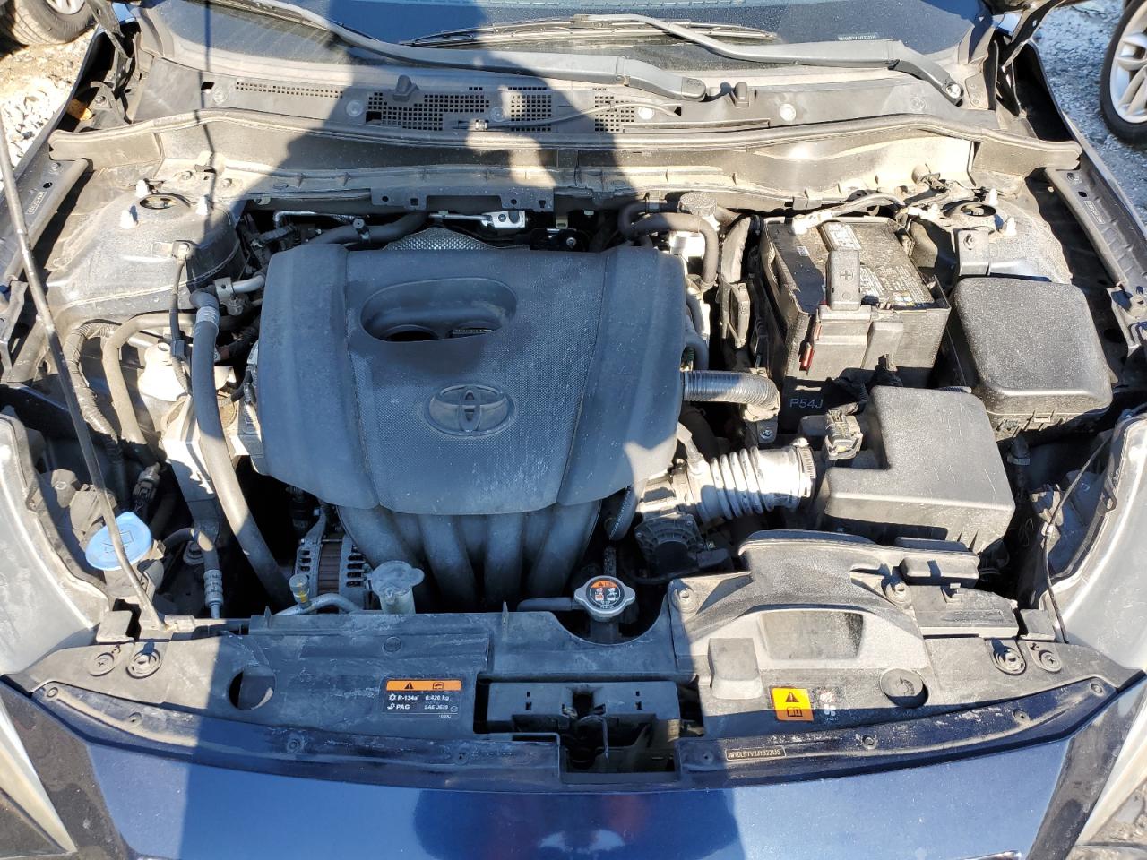 2018 Toyota Yaris VIN 3MYDLBYV2JY322135 Copart auction photo, rear end / side damage thumbnail 11
