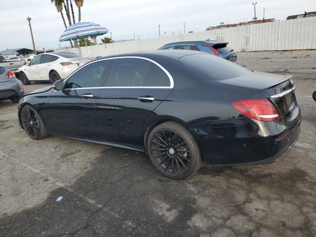 2017 Mercedes-Benz E-klasse VIN WDDZF4JB8HA209477 Copart auction photo, front end / undercarriage damage thumbnail 2