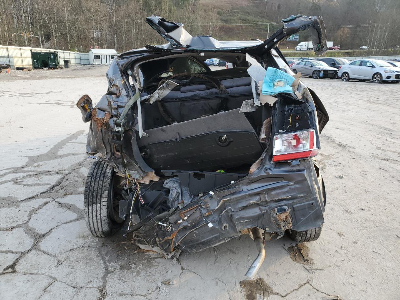 2006 Toyota Prius VIN JTDKB20U663200177 Copart auction photo, rollover damage thumbnail 6