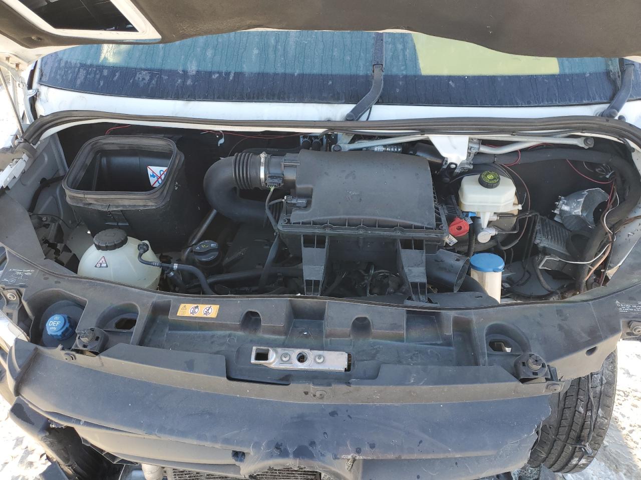 2019 Mercedes-Benz Sprinter VIN WD3PF1CD2KP139648 Copart auction photo, side / front end damage thumbnail 12