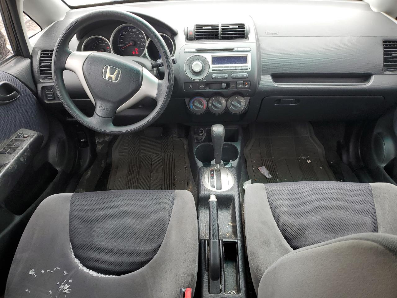 2007 Honda Fit VIN JHMGD38417S802727 Copart auction photo, rear end / side damage thumbnail 8