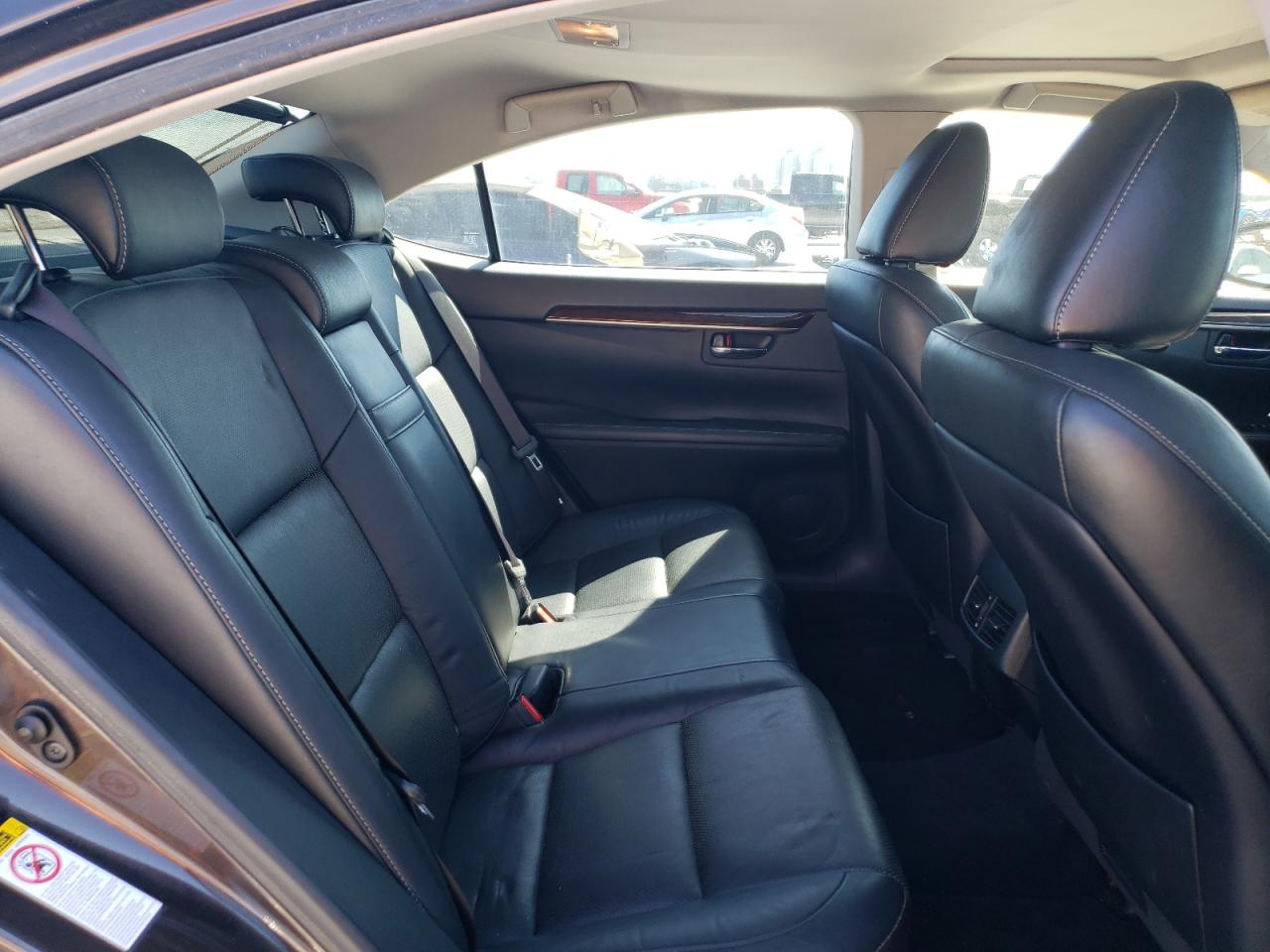 2013 Lexus ES VIN JTHBK1GG6D2022718 Copart auction photo, side / rear end damage thumbnail 10