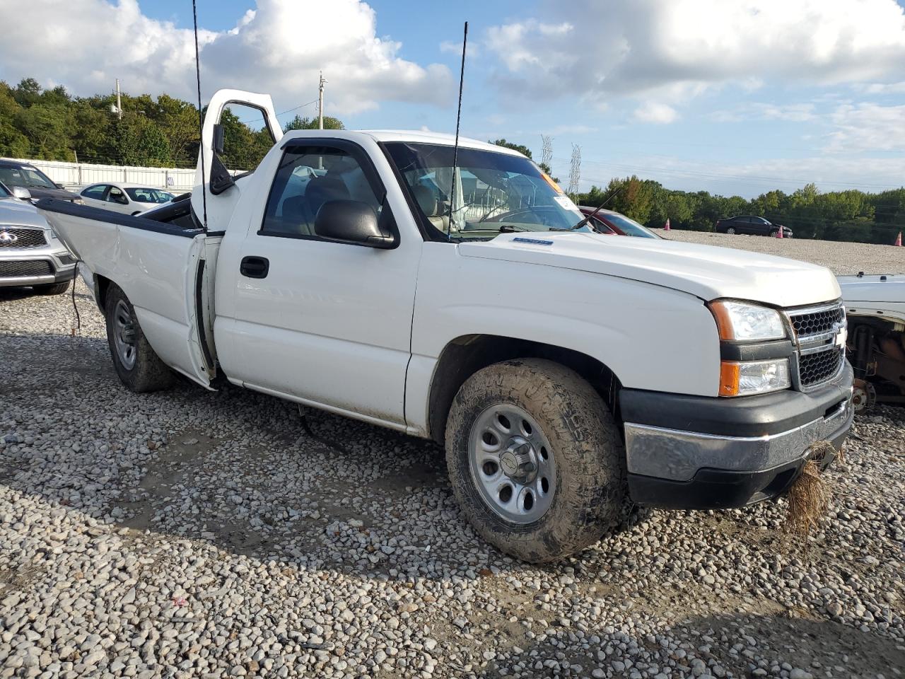 2006 Chevrolet Silverado VIN 3GCEC14X86G240055 Copart auction photo, rear end / side damage thumbnail 4