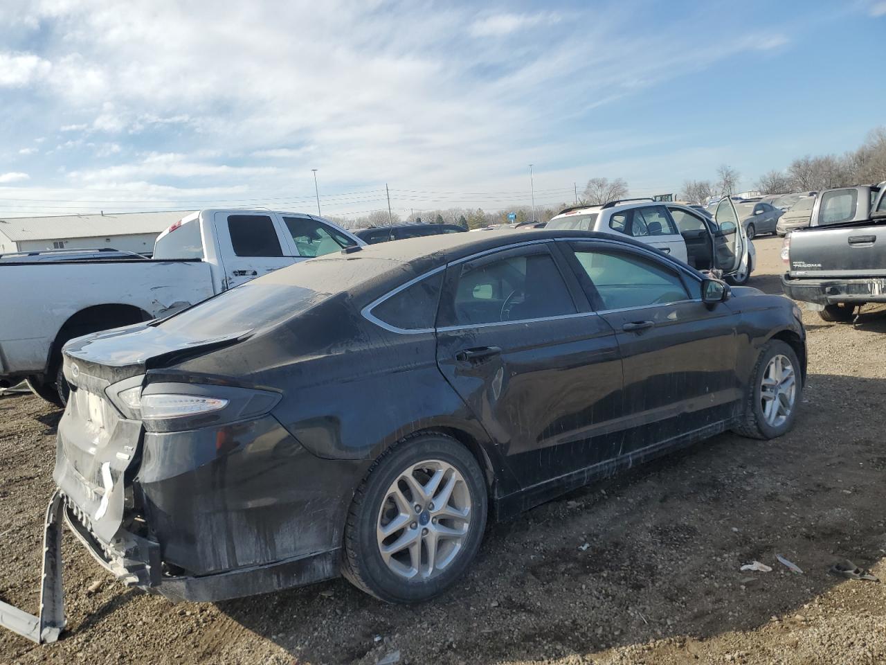 2013 Ford Fusion VIN 3FA6P0HR1DR190332 Copart auction photo, rear end damage thumbnail 3