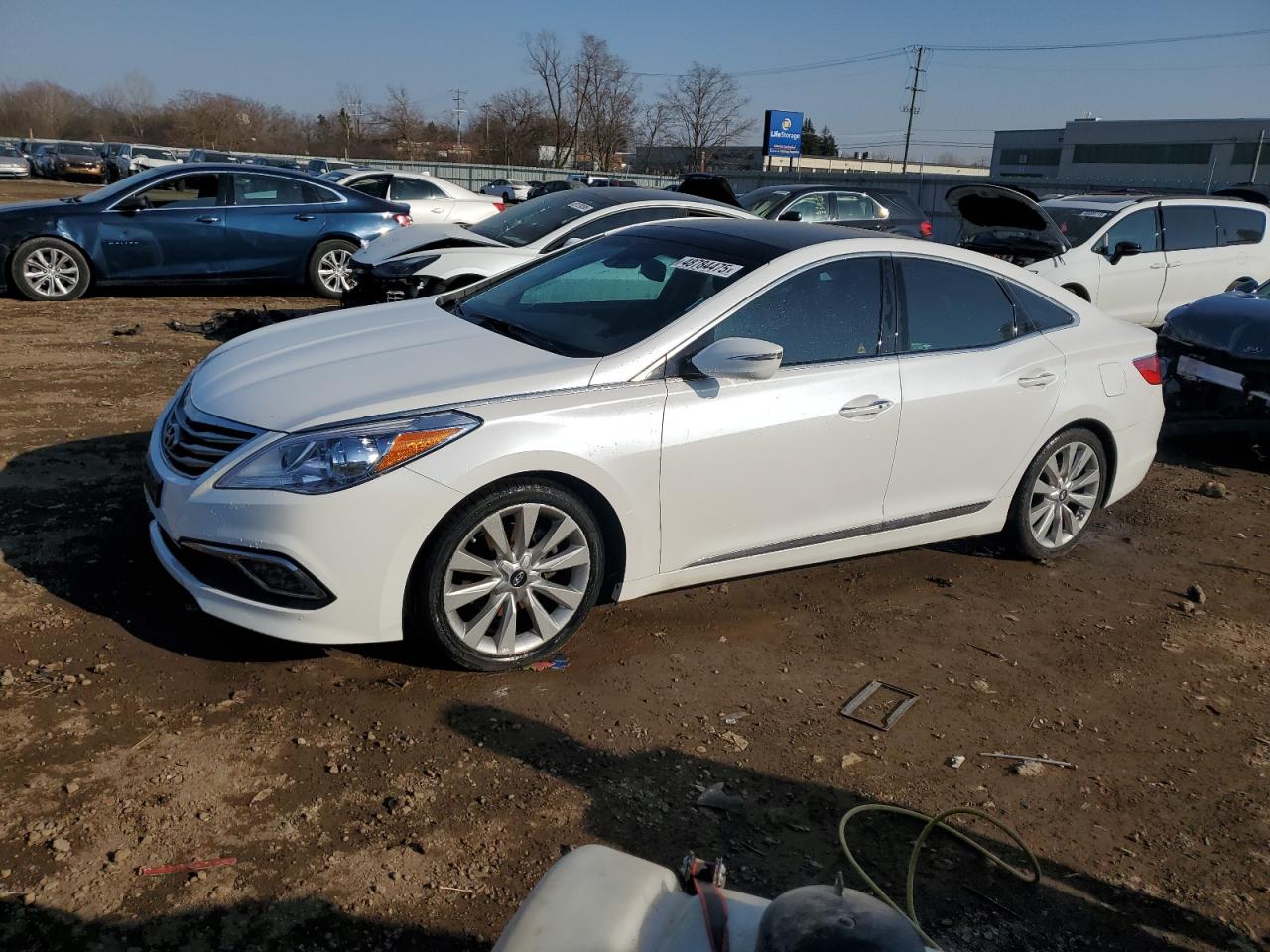 2015 Hyundai Azera VIN KMHFH4JG5FA431938 - Copart auction photo