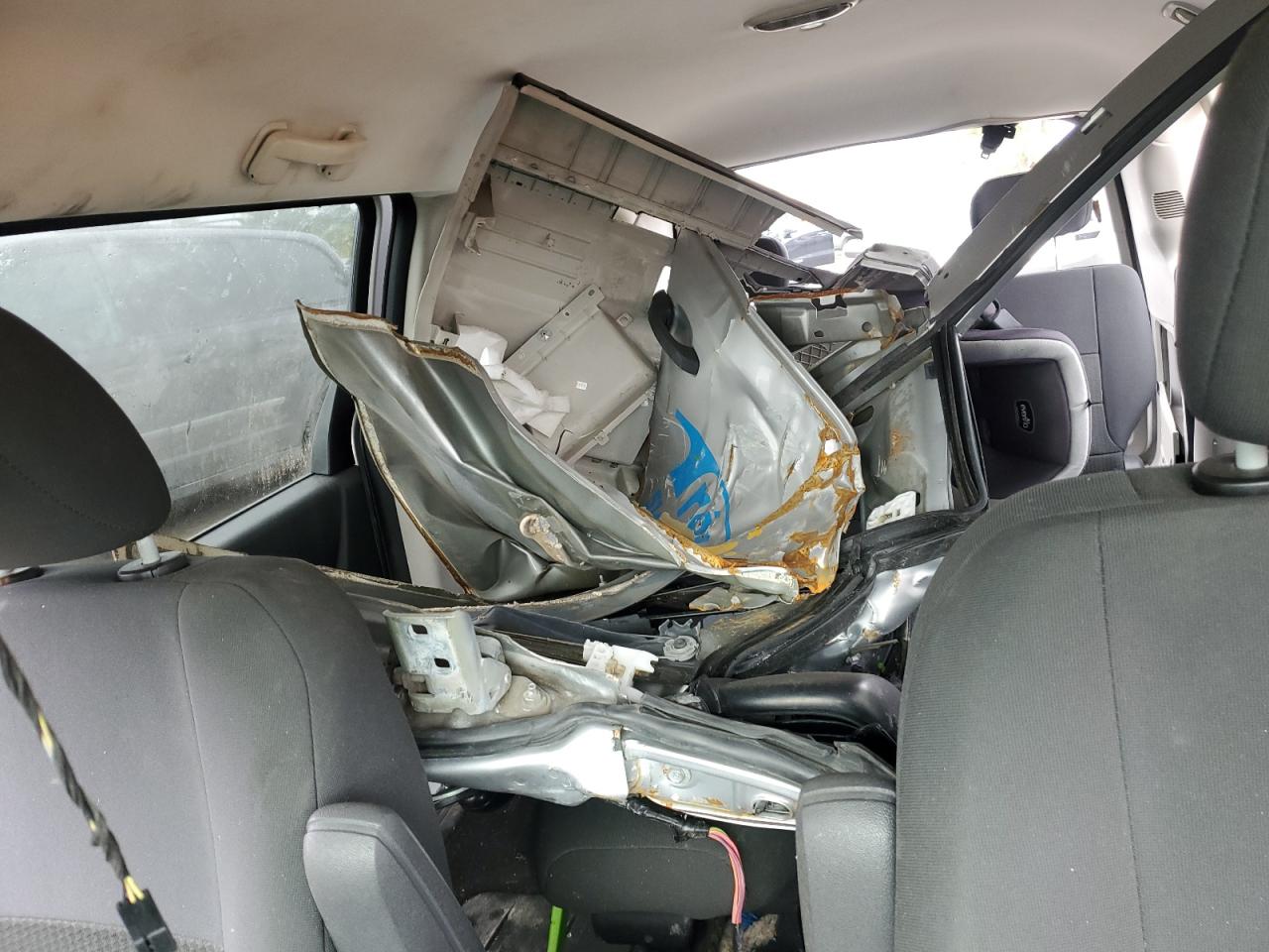 2008 Dodge Caravan VIN 1D8HN44HX8B130901 Copart auction photo, all over damage thumbnail 10