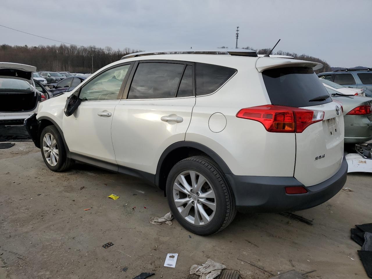 2013 Toyota RAV 4 VIN JTMDFREV2D5000292 Copart auction photo, front end / side damage thumbnail 2