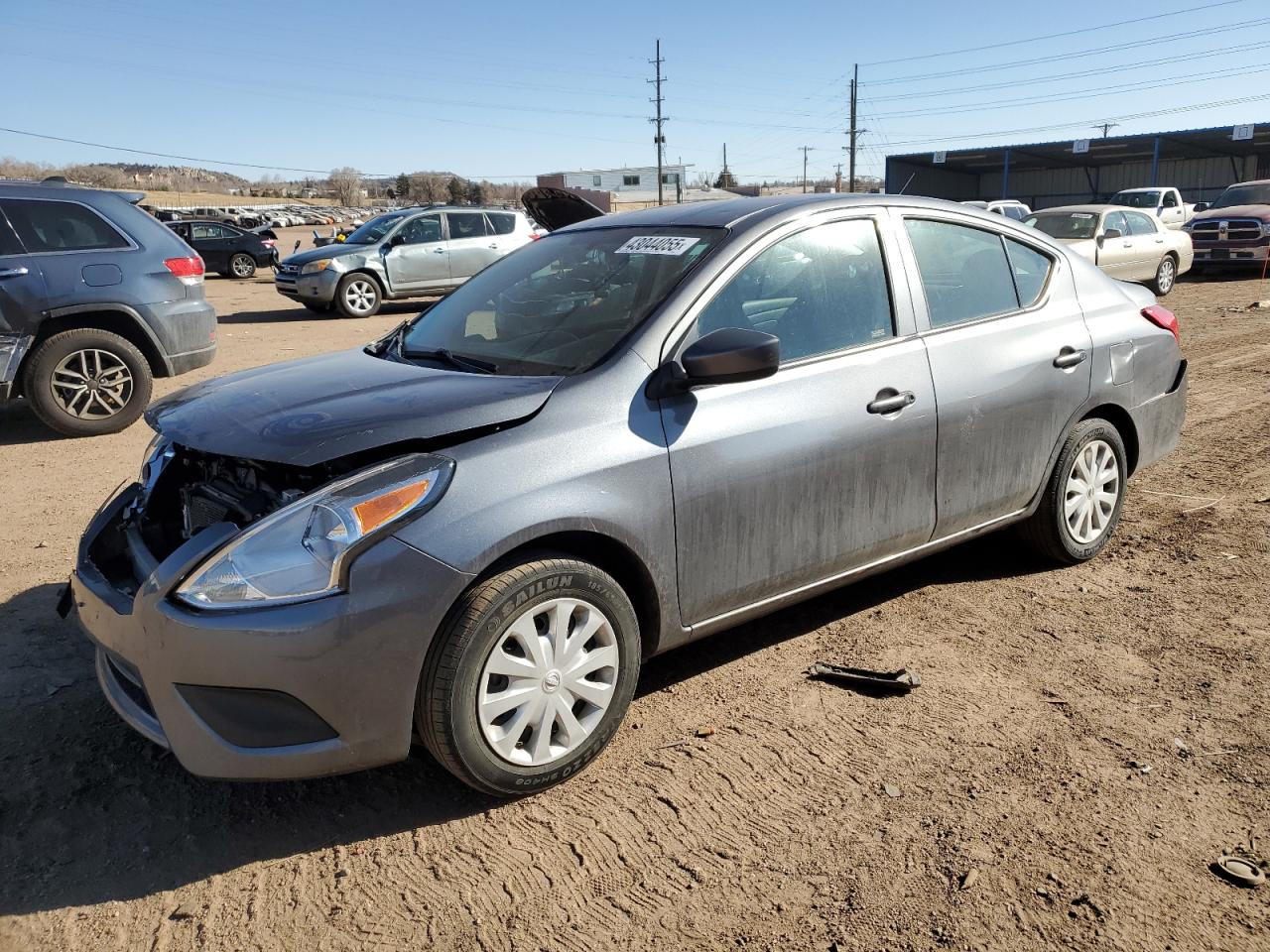 2017 Nissan Versa VIN 3N1CN7AP4HL835782 - Copart auction photo
