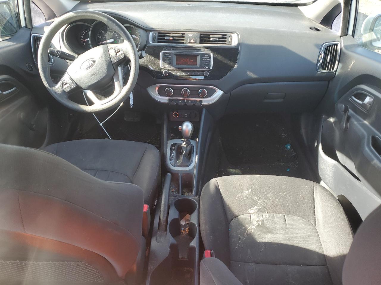2016 KIA Rio VIN KNADM4A32G6664164 Copart auction photo, front end damage thumbnail 8